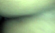 gf punished with rough doggystyle pounding in the garage