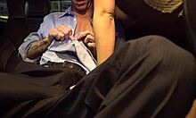 Selena Rose Gives Intense Backseat Blowjob to Cumshot!