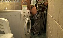 Amateur Cuckold Wife Has Rough Sex In The Basement While Her Husband Is At Work