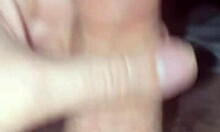 teen deepthroats big cock with saggy tits