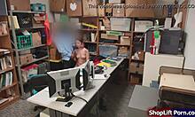 redhead thief pussy rammed by lp officer