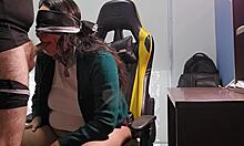 mexican student lactates while teacher fucks her in classroom