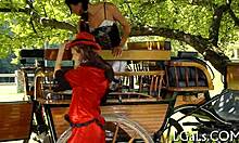 Lesbo pleasure of legal age teen babes, so young and hot