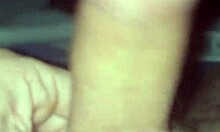 teen deepthroats big cock with saggy tits