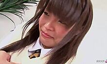 Petite Japanese Teen Masturbates to Intense Orgasm