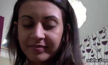 Czech cutie teased in supermarket, banged in POV.