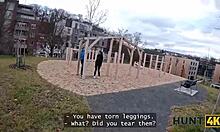 Hunt4k Athlete Picked Up on Street and Screwed in Front of Her Boyfriend in Stranger's Car