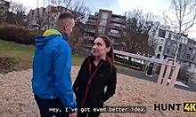 Hunt4k Athlete Picked Up on Street and Screwed in Front of Her Boyfriend in Stranger's Car