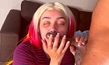 Aaliyah Hadid Deepthroats Boyfriend's Dick in Homemade Session