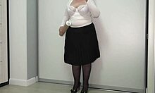 Mature teacher at photo shoot big ass and big tits behind scenes pawg in amateur camera