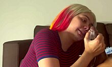 Aaliyah Hadid Deepthroats Boyfriend's Dick in Homemade Session