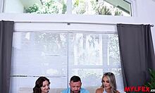 Family Guy Enjoys Strawberry and Chocolate Threesome