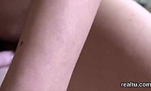 Czech cutie teased in supermarket, banged in POV.