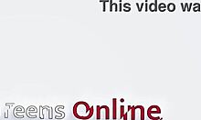 two teen students giving a posh wank to the neighbor