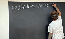 spoiled indisciplined fuck and creampie his hot teacher in time in the classroom