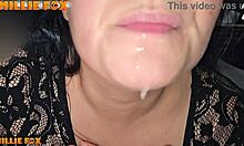 Amateur Milf Swallows 20 Loads Of Cum - Millie Fox