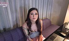 kinky jasmine uses holes for job mr brogan is nasty