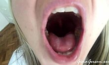 Tongue Saliva Throat Fetish