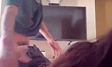 Slut puts panties aside for hard anal fuck