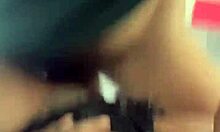 Slut puts panties aside for hard anal fuck