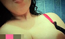 Shes Very Horny And Masturbates Squirting For First Time