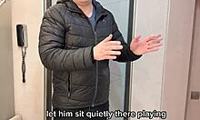 Busty Russian Mom Turns On Friend's Son With Subtle Tease