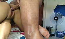 Slut wife rides and sucks like a total pro.