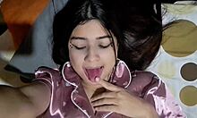 College Girl Sends Video Touching Her Juicy Natural Tits