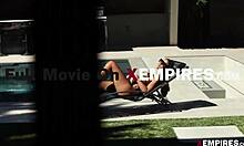 Cute teen ameena green fucks big hard cock with deepthroat.