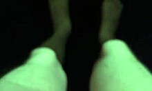 Amateurs with Big Cocks Explore Naked Outdoor Public Encounters at Night.