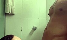 Fucked hard in shower, cum in mouth