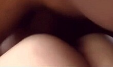 I watch amateur brunette destroyed by big black cock