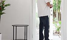 Fitness Instructor with Shaved Pussy and Perfect Body Auditions in Intense Doggystyle Sex.