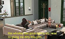 Weekend friend visits wife for a secret meeting.