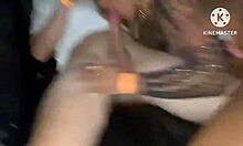 Wife rubs young guy without condom in hotel cabin, giving him wet ass and big clit pleasure?