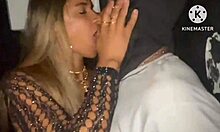 Wife rubs young guy without condom in hotel cabin, giving him wet ass and big clit pleasure?