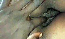 playing with the landlord's wet fat pussy