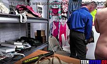 Hot Teen Threesome Gets Fucked Hard For Shoplifting In Store!