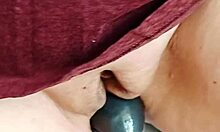 Wow, check out Maturemons showing off my huge panniers in homemade style!