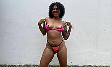 naughty girl guides masturbation in public!