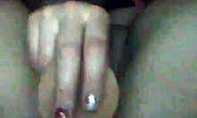 Skylaray Solo Anal Masturbation with Big Dildo in Homemade Close-Up