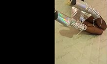 Total Silver And Fishnet Pantyhose