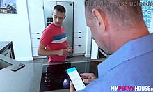 Sneaky Stepsis Lacy Tate Craves Monster Cock for Cumshot and Blowjob