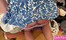 Amateur Wife Takes Anal To Pussy Creampie