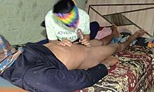 college bbw gets nasty fingering massage in bathroom