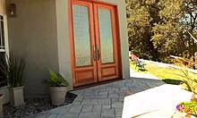 She Called Her Lesbian Friend To Tell Her She Arrived And Then They Kissed Outdoors