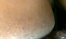 Pregnant Ebony Girlfriend Creams on Monster Cock Roughly