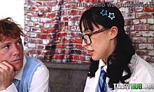 Petite 18+ Mariana Flores And Rion King Turn Study Session Into Wild Blowjob And Ass Fucking In Pov