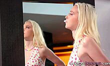 black lesbian gently rims the young teen's tight ass