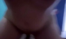 Latina Wife Sits Riding Before Doggy